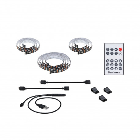 Strip USB LED Paulmann - Pour éclairage de télévision - 3.5W - 55"