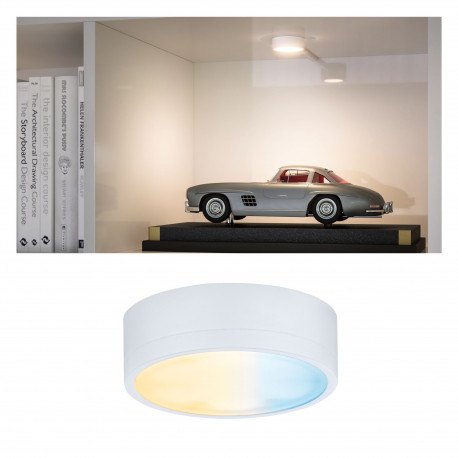 Spot LED Medal Clever Connect Paulmann - 2,3W - Ø43mm - Tunable White - Blanc