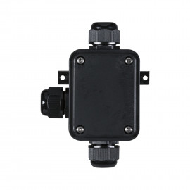Boîte de connexion 3 câbles max Paulmann - IP68 - Noir - pour câbles de diamètre 12 à 15mm