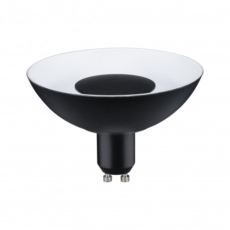 Ampoule réflecteur LED Paulmann - 4.9W - GU10 - 3000K - 3-step-dim- 230V - Noir/ Blanc