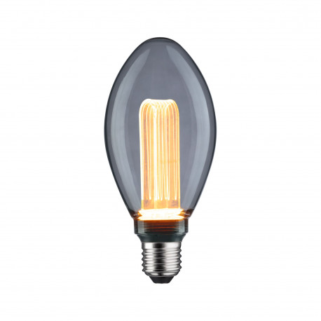 LED B75 Inner Glow Arc 80lm E27 smoke 1800K