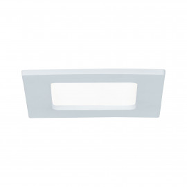 Panneau LED encastré Quality Panel Paulmann - Carré - 6W - 4000K - 115x115mm - IP44 - Blanc