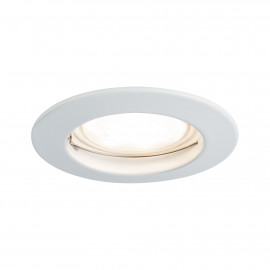 Spot encastré fixe Premium Paulmann - 230V - max.50W - GU10 - Blanc - Dimmable