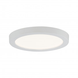 Kit panneau LED rond encastré Areo Paulmann - 5W - 3000K - Ø80mm - IP23 - Blanc dépoli - Non dimmable