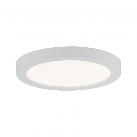 Kit panneau LED rond encastré Areo Paulmann - 5W - 3000K - Ø80mm - IP23 - Blanc dépoli - Non dimmable