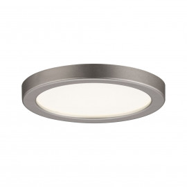 Kit panneau LED rond encastré Areo Paulmann - 5W - 3000K - Ø80mm - IP23 - Nickel mat - Non dimmable