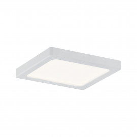 Kit panneau LED carré encastré Areo Paulmann - 5W - 3000K - 80x80mm - IP23 - Blanc dépoli - Non dimmable