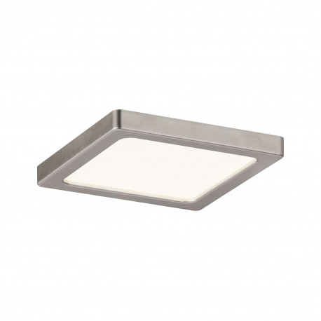 Kit panneau LED carré encastré Areo Paulmann - 5W - 3000K - 80x80mm - IP23 - Nickel mat - Non dimmable