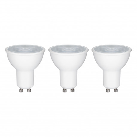 Lot de 3 réflecteurs LED Paulmann - Pour spots CHOOSE - GU10 - 3x6.5W - 2700K - Non dimmables