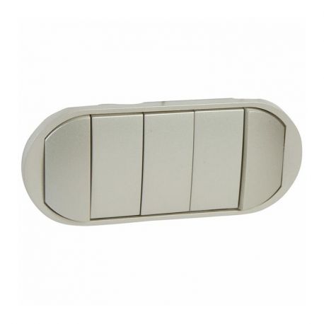 Enjoliveur Céliane Titane 5 commandes compactes - doigt large