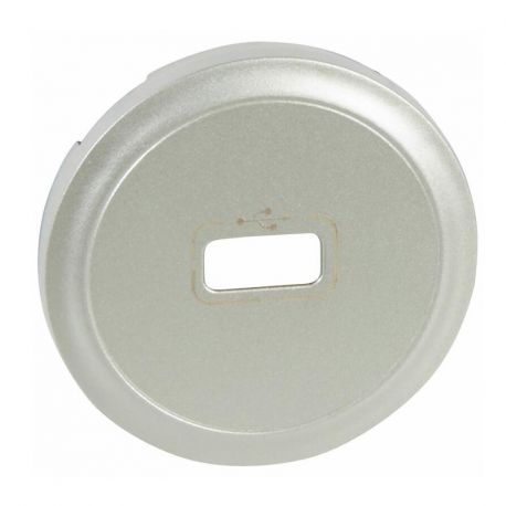Enjoliveur Céliane - prise USB - Titane