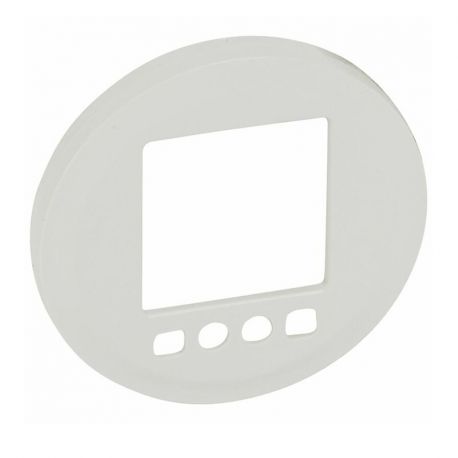 Enjoliveur Céliane pour interrupteur horaire programmable - Blanc