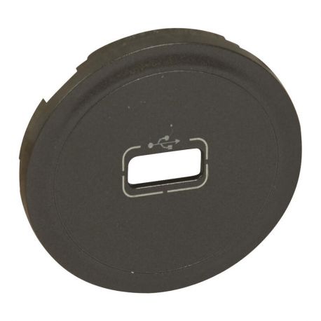 Enjoliveur Céliane - prise USB - Graphite