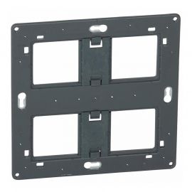 Support pour fixation - 2 x 2 postes