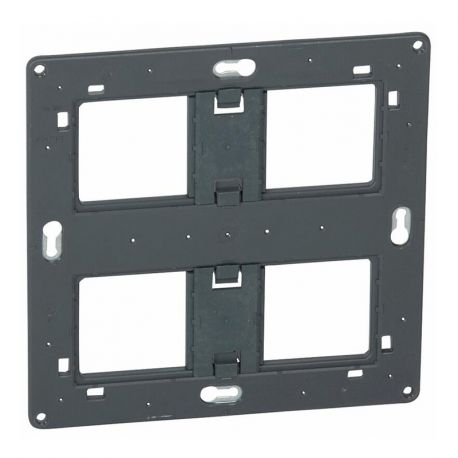 Support pour fixation - 2 x 2 postes