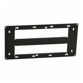 Support pour fixation - 2 x 5 postes