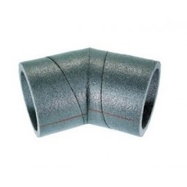 Coude à 45° PE isolé C 45 PE CR - Angle 45° - Ø 125mm
