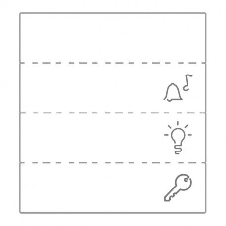 Lot de 10 étiquettes symbole - Mureva styl