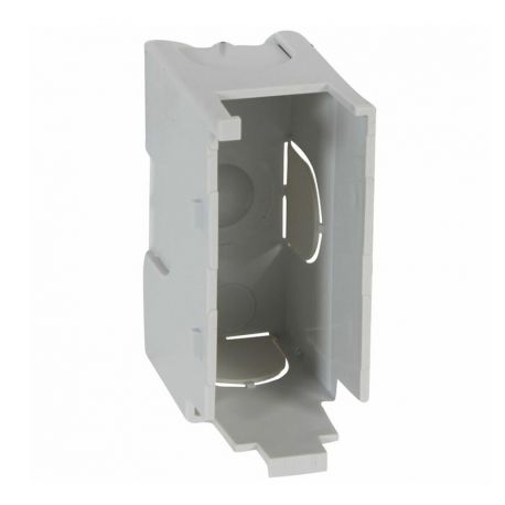Boîtier - 1 module - Pour parois minces