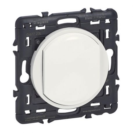 Commande sans fil sans pile Self-e Céliane with Netatmo Legrand - Pour éclairage et prises - Enjoliveur blanc