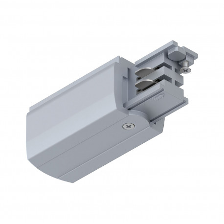 Alimentation fin de circuit ProRail3 Paulmann - Droite - 230V - Argent