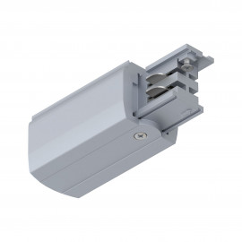 Alimentation fin de circuit ProRail3 Paulmann - Gauche - 230V - Argent