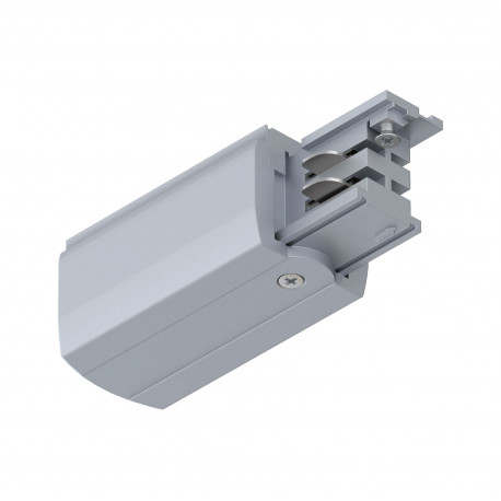 Alimentation fin de circuit ProRail3 Paulmann - Gauche - 230V - Argent