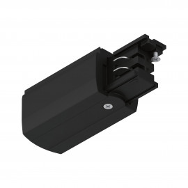 Alimentation fin de circuit ProRail3 Paulmann - Gauche - 230V - Noir