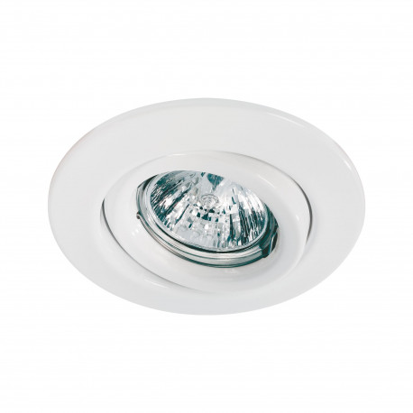 Spot encastré orientable Quality Paulmann - 50W max - 12V - GU5,3 - Blanc