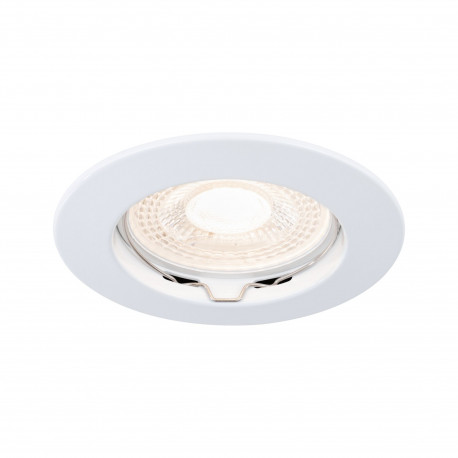 Spot encastré fixe Premium Paulmann - 12V - max.50W - GU5,3 - Blanc - Dimmable