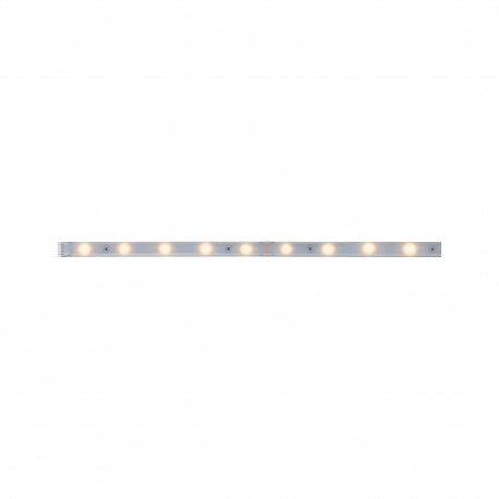 Strip MaxLED 250 1m Blanc chaud IP44 Protect Cover 2700K 4W 230/24V Argent