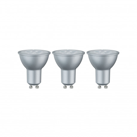 Pack de 3 réflecteurs LED 6,5 W GU10 230 V 2700K