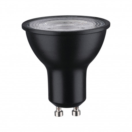 Ampoule réflecteur LED Paulmann - 7W - GU10 - 460Lm - 2700K - 230V - Dimmable - Noir
