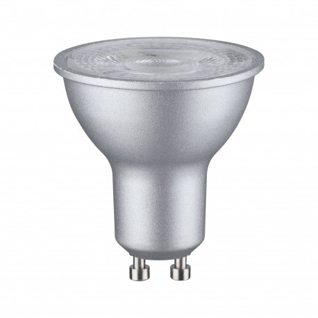 Ampoule réflecteur LED Paulmann - 7W - GU10 - 460Lm - 4000K - 240V - Dimmable - Chrome mat