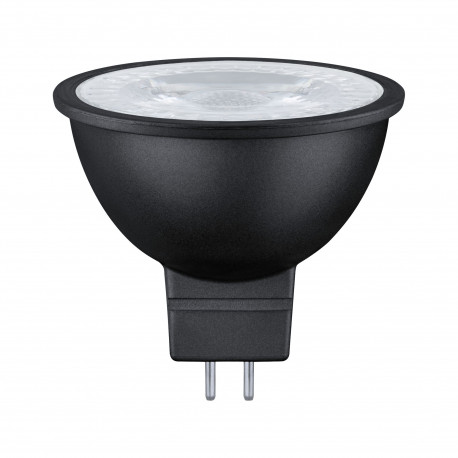 Ampoule réflecteur LED Paulmann - GU5.3 - 6.5W - 4000K - 12V - Noir - Dimmable