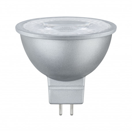 Ampoule réflecteur LED Paulmann - GU5.3 - 6.5W - 4000K - 12V - Chrome - Dimmable