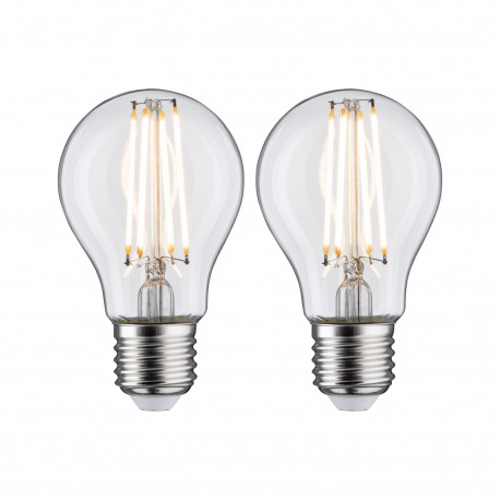 LED filament x2 STD 806lm E27 2700K Clair 7W 230V