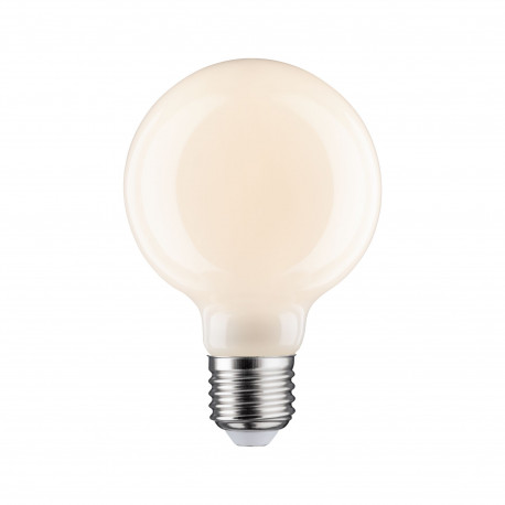 LED Fil G80 470lm E27 2700 K opale gra 5,6W 230V