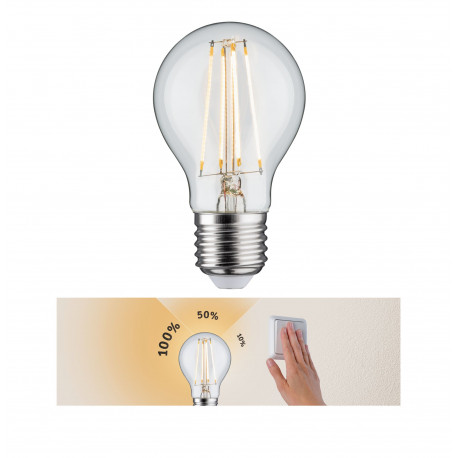 LED standard 8W E27 230V gra 3niv clr