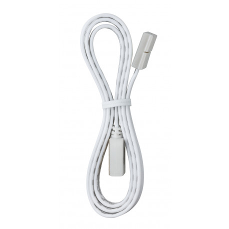 Lot de 2 clips connecteurs YourLED ECO Paulmann - 50cm - Plastique - Blanc