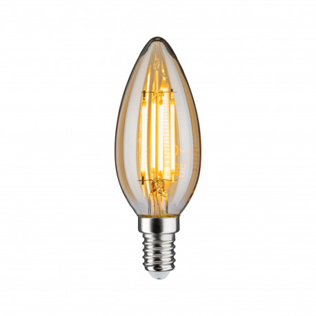 Flamme LED 430lm E14 4,7W Doré 2500K 230V