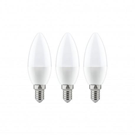 Pack de 3 LED Flamme 4 W E14 230 V 2700K