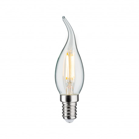LED Fil Flamme cosy 470lm E14 4,8W Clair gradable 2700K 230V