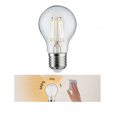 LED standard 5W E27 230V gra 3niv clr