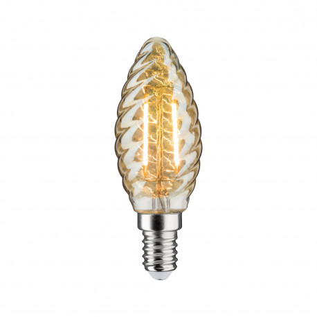 Ampoule flamme LED torsadée Paulmann - E14 - 2.6W - 2500K - Non dimmable