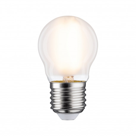 LED fil sphéri 800lm E27 2700K 6,5W Dépoli gradable 230V
