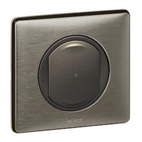 Interrupteur variateur CELIANE connecté avec Netatmo - Avec neutre - 150W - Graphite / Tungstène