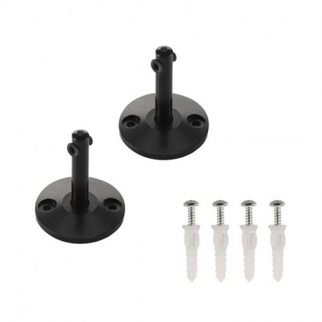 Support de plafond Tenseo SLV - Pour système de câble T.B.T - 6cm - Noir