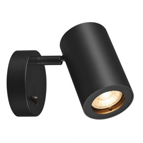 Applique liseuse Enola B SLV - 50W - Noir