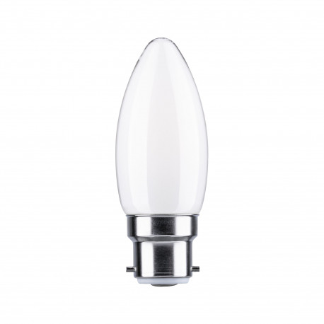 Ampoule LED flamme Paulmann - 4.7W - B22d - 4000K - Dépoli - Non dimmable
